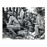 WWII US Marines on Peleliu Post Cards