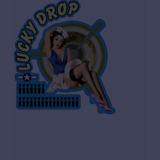 WWII Wing Art (Lucky Drop) T-Shirt shirt