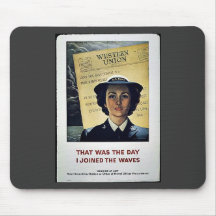 Wwii Women Mousepad
