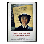 Wwii Women Post Card
