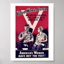 Wwii Women Print