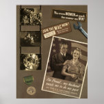 WWII Working Women Scrapbook Print