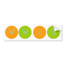 WWJD bumper stickers by inhishandsgifts WWJD bumper stickers