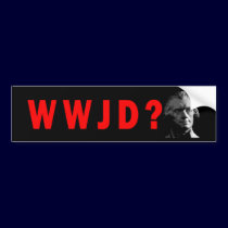 WWJD? Bumper Sticker bumper stickers