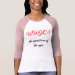 Ladies 3/4 Sleeve Raglan (Fitted)