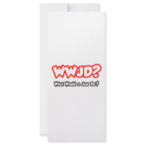 WWJD...What Would a Jew Do? Rack Cards