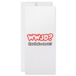 WWJD...What Would a Jew Do? rack cards
