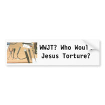 WWJT? Bumper Sticker bumper stickers