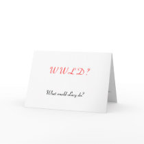WWLD? cards