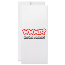 WWMD...What Would a Muslim Do? Rack Cards
