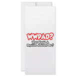 WWPAD...What Would a Phys. Assistant Do? rack cards