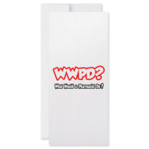 WWPD...What Would a Pharmacist Do? Rack Card Design