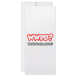 WWPD...What Would a Pharmacist Do? Rack Card Design