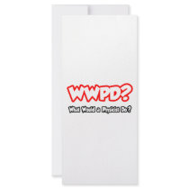 WWPD...What Would a Physicist Do? rack cards by PhysicistShirts WWPD...What Would a Physicist Do? rack cards