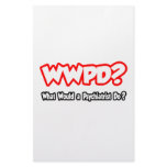 WWPD...What Would a Psychiatrist Do? Personalized Stationery