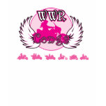 WWR Conga Logo, Kids Dark T-Shirt - The classic heavyweight t-shirt. Tagless design for ultimate comfort. Pre-shrunk, 6.1 ounce 100% cotton. Double-needle stitched bottom and sleeve hems. Loose, classic fit, wears well on anyone. WWR_Conga_Logo_final Tshirt
