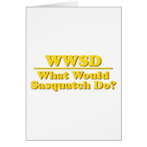 WWSD? GREETING CARD