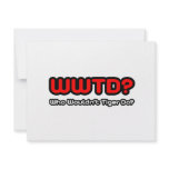 WWTD...Who Wouldn't Tiger Do? Custom Invitation
