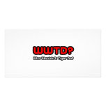 WWTD...Who Wouldn't Tiger Do? Photo Card Template