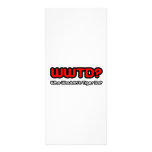 WWTD...Who Wouldn't Tiger Do? Rack Card