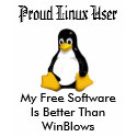 www.alinuxworld.com proud linux user.. t-shirts