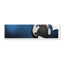 WWW Earth Bumper Sticker