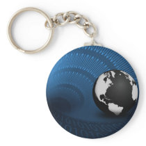WWW Earth Keychain
