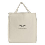 www.flinttownradio.com, Flint Town Radio embroidered bags