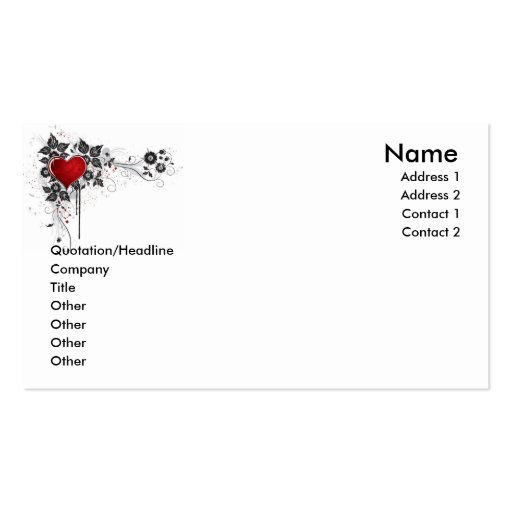 www.Garcya.us_2502428, Name, Address 1, Address... Business Card Templates (front side)