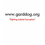www.garddog.org, "Fighting Judicial Corruption" t-shirts