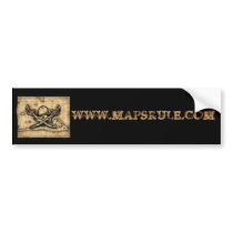 WWW.MAPSRULE.COM with pirate skull bumper stickers by Geographicsart WWW.MAPSRULE.COM with pirate skull bumper stickers
