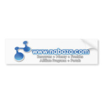 www.Nabaza.com Network of Sites by: William R. Nab bumper stickers