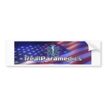 www.RealParamedics.com  Bumper Sticker