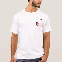 www.susanstjohn.com saints are naughty, too! t-shirts