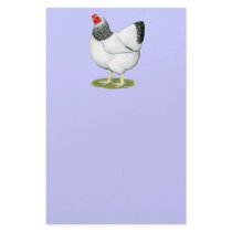Wyandotte:  Columbian Hen Custom Stationery