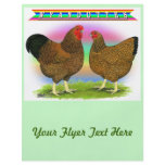 Wyandottes:  Golden-laced Rainbow flyers