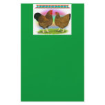 Wyandottes:  Golden-laced Rainbow Custom Stationery