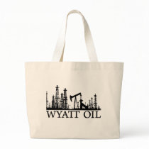 Wyatt Oil / Black Logo bags