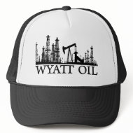 Wyatt Oil / Black Logo hat