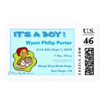Wyatt Philip Porter birth stamp 2