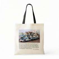 WYATT Rainbow Bridge Tote Bag