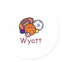Wyatt Sticker
