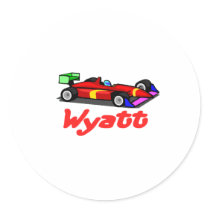 Wyatt Round Sticker