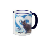 Wyatt the Greybie "Dreams Do Come True"  Mug mugs