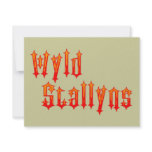 Wyld Stallyns Custom Invites