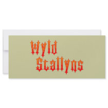 Wyld Stallyns Customized Rack Card
