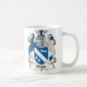 Wylie Family Crest mugs by coatsofarms Wylie Family Crest mugs