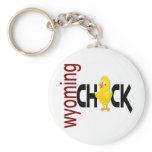 Wyoming Chick 1 Keychain