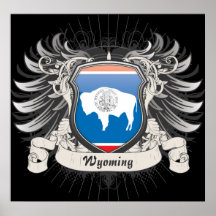 Wyoming Crest Posters
