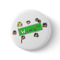 Wyoming Ct. Character Button by jrp_fashion_pretty Wyoming Ct. Character Button